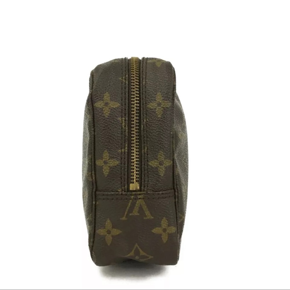 AUTH Louis Vuitton Monogram Trousse Toilette 23 Cosmetics Pouch Purse - Picture 3 of 9
